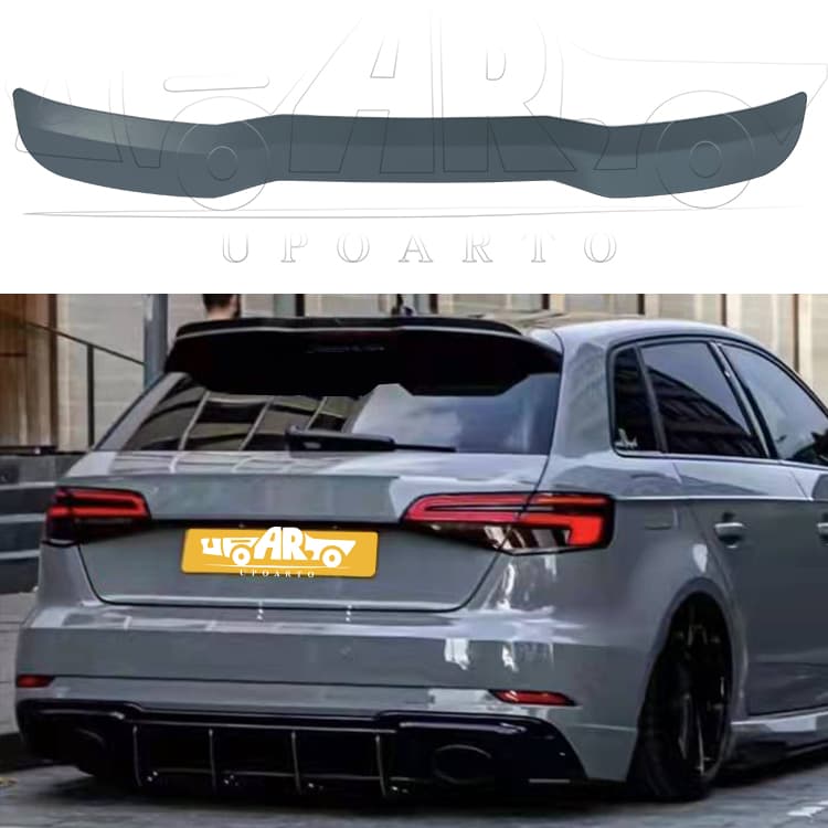 AR-AUDI-031-2014-2020 AUDI A3(8V) Hatchback Sport Style Rear Spoiler