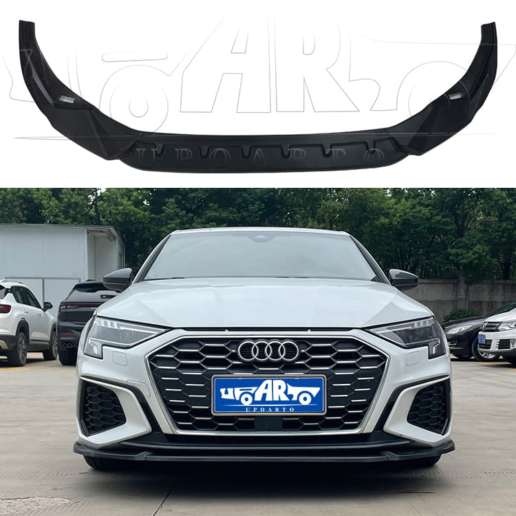 AR-AUDI-041-2021 Hatchback/Sedan AUDI A3 Front Lip(3 Parts)