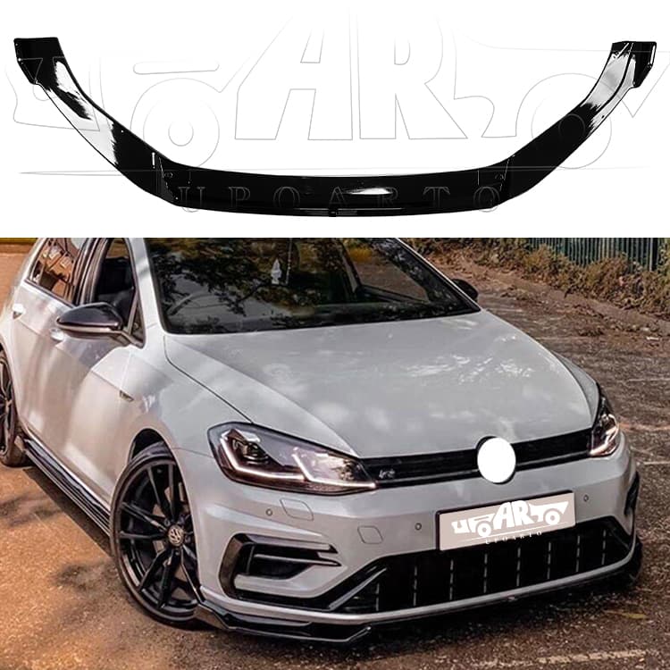 2012-2017 Golf 7 Max Type Front Lip(1 Parts) 2017-2020 Golf 7,5 R/R-line/GTI Golf 7