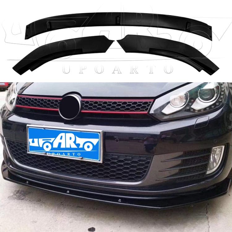 Golf 6 GTI Injection Molding Three- Section Front Lip